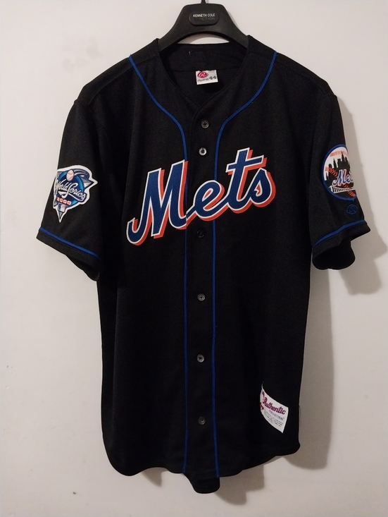 Rawlings Other - Rawlings Ny Mets Black Alternate 2000 World Series Patch Authentic Size 44